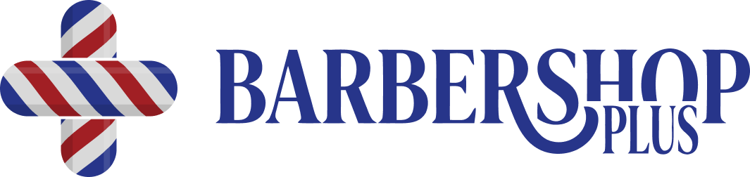 Barbershop plus logotyp