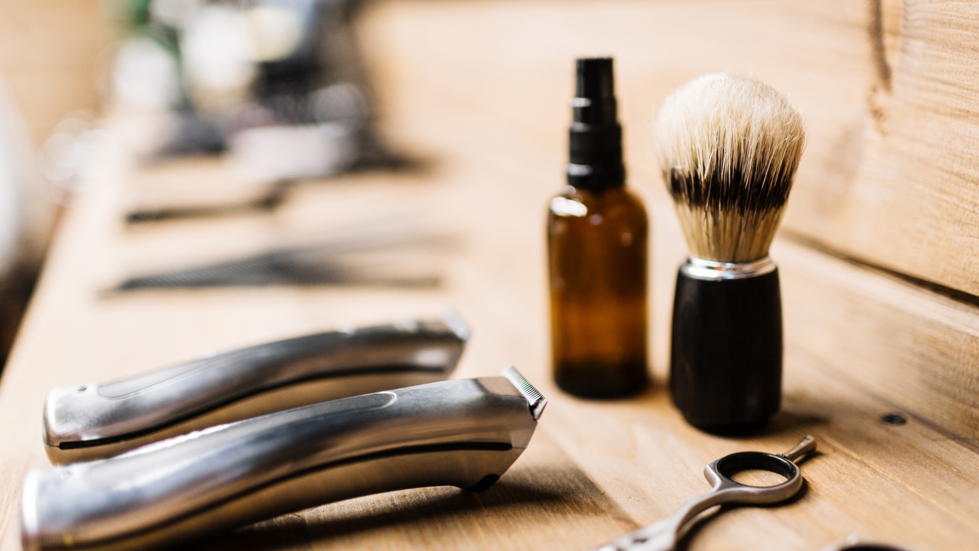 Skäggtrimning hos Barbershop plus